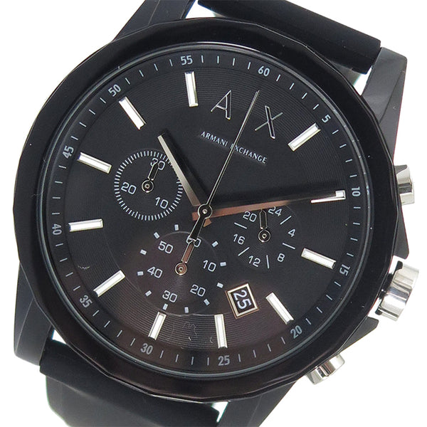 アルマーニエクスチェンジ ARMANI EXCHANGE クオーツ メンズ 腕時計 AX1326 ブラック ブラック